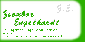zsombor engelhardt business card
